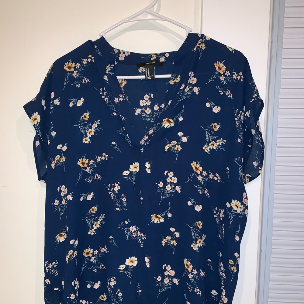 flowery blouse